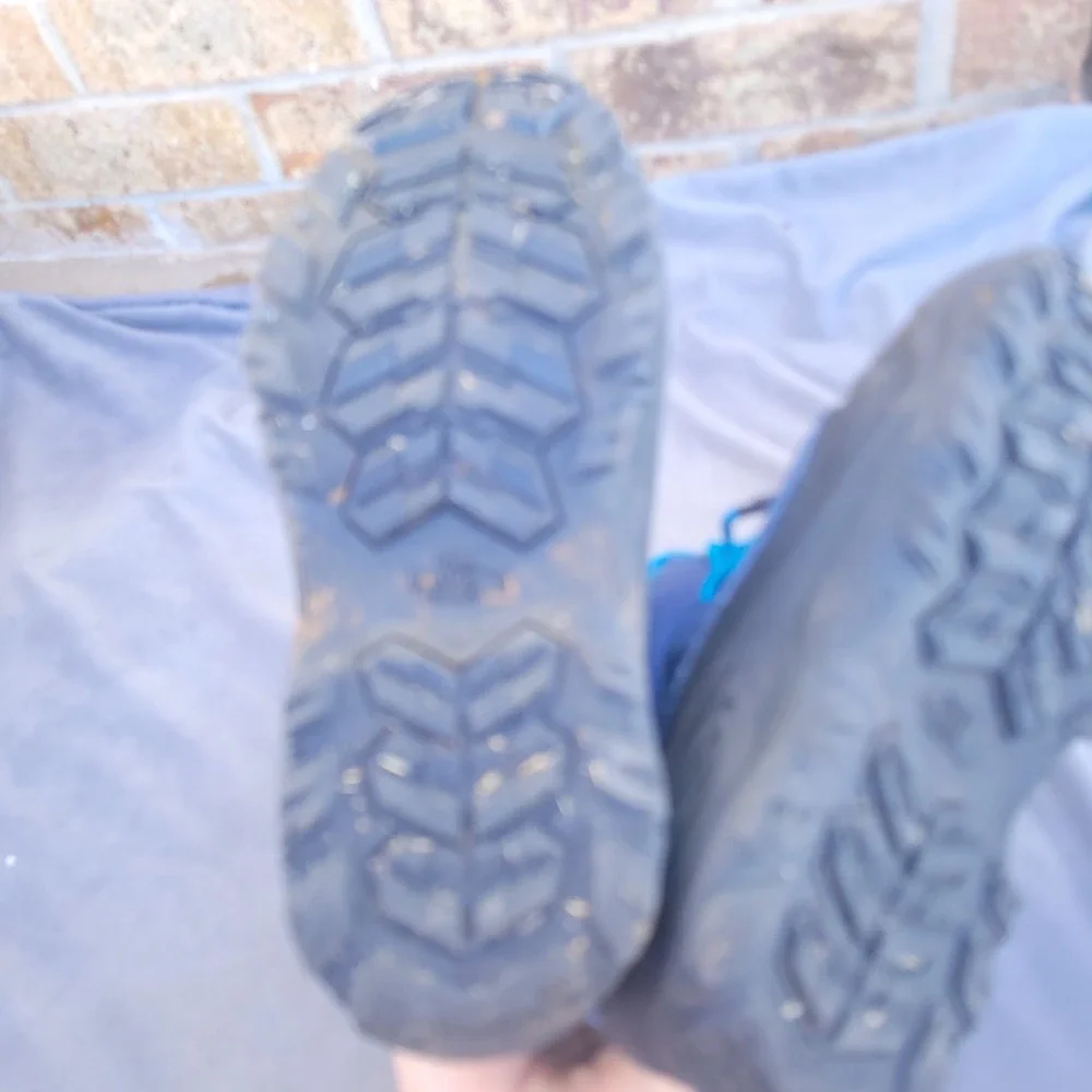 The North Face Alpenglow IV Blue Waterproof‎ Winter Snow Boots NF0A5LXF US 5